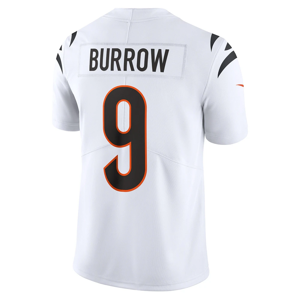 maillot Nike Joe Burrow pour hommes, blanc, Cincinnati Bengals Vapor Untouchable Limited,