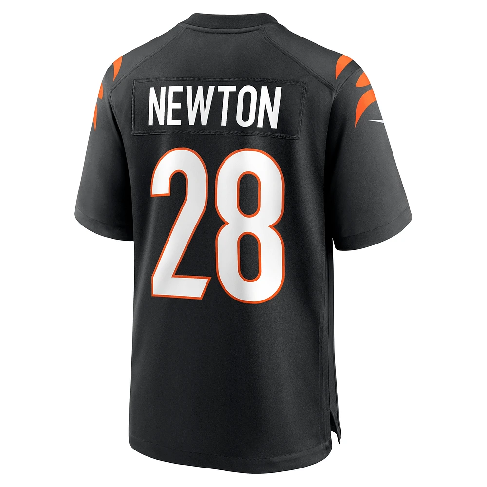 Men's Nike Josh Newton  Black Cincinnati Bengals Game Jersey