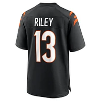 Men's Nike Ken Riley Black Cincinnati Bengals Retired Player Game Jersey