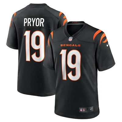 Maillot de match Nike Kendric Pryor pour hommes, noir, des Bengals Cincinnati