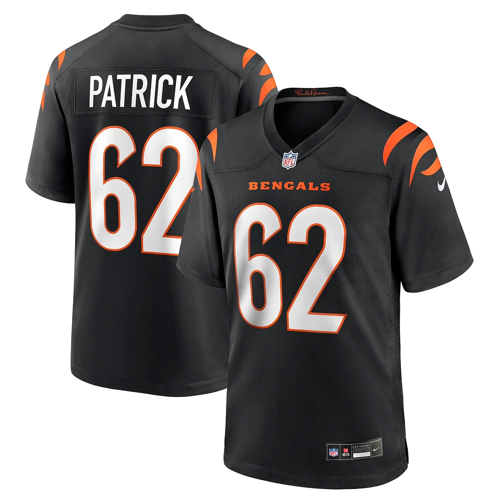 Maillot Nike Lucas Patrick noir pour homme des Bengals de Cincinnati