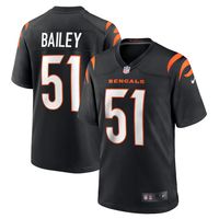 Men's Nike Markus Bailey Black Cincinnati Bengals Game Jersey