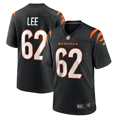 Men's Nike Matt Lee  Black Cincinnati Bengals Game Jersey