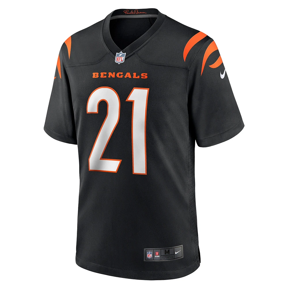Men's Nike Mike Hilton Black Cincinnati Bengals Alternate Game Jersey