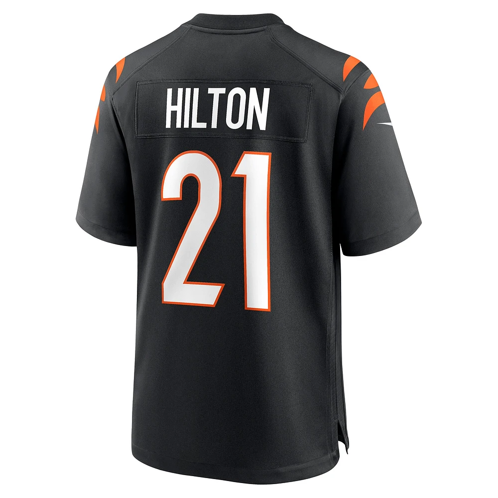 Men's Nike Mike Hilton Black Cincinnati Bengals Alternate Game Jersey