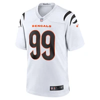 Maillot de match d'équipe des Cincinnati Bengals Nike Myles Murphy pour homme, blanc