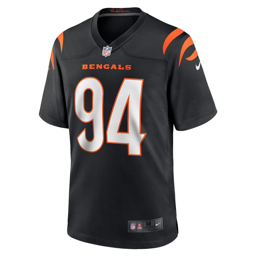 Men's Nike Sam Hubbard Black Cincinnati Bengals Player Game Jersey