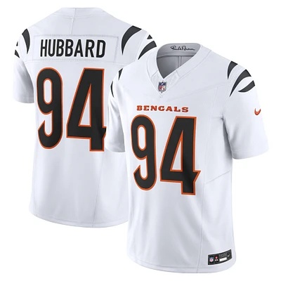 Nike Sam Hubbard Blanc Cincinnati Bengals Vapor F.U.S.E. Maillot limité