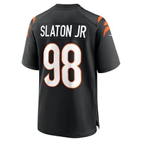Maillot Nike Tedarrell Slaton Jr. pour homme, noir, équipe des Bengals de Cincinnati