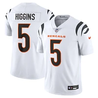 Maillot Nike Tee Higgins blanc Cincinnati Bengals Vapor Untouchable Limited pour homme