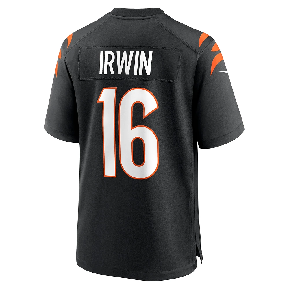 Men's Nike Trenton Irwin Black Cincinnati Bengals Game Player Jersey