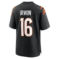 Men's Nike Trenton Irwin Black Cincinnati Bengals Game Player Jersey