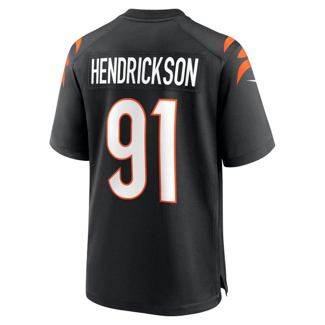 Maillot de match Nike Trey Hendrickson pour hommes, noir, Cincinnati Bengals