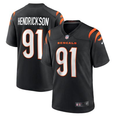 Men's Nike Trey Hendrickson Black Cincinnati Bengals Game Jersey