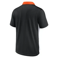 Men's Nike White/Black Cincinnati Bengals Rewind Pique Polo