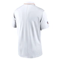 Men's Nike White Cincinnati Bengals Sideline Victory Performance Polo