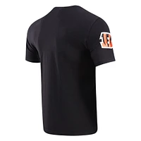 T-shirt classique en chenille noir Pro Standard pour hommes des Bengals de Cincinnati