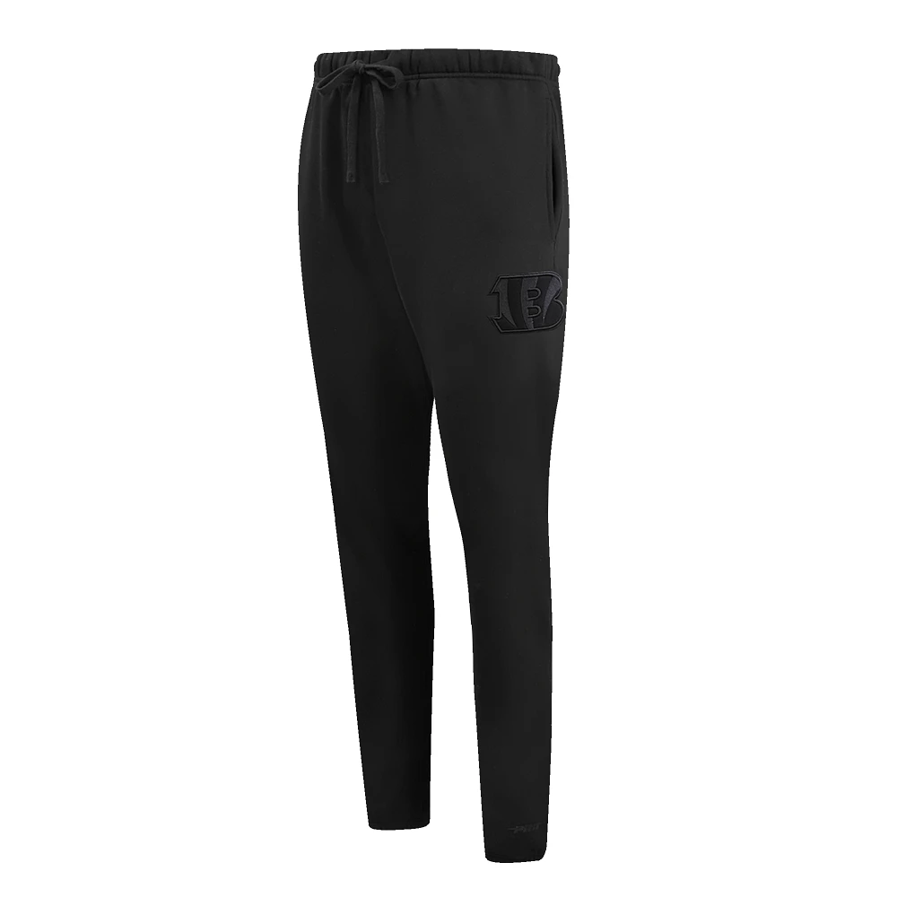 Pantalon de survêtement en polaire neutre Pro Standard noir des Bengals Cincinnati pour hommes