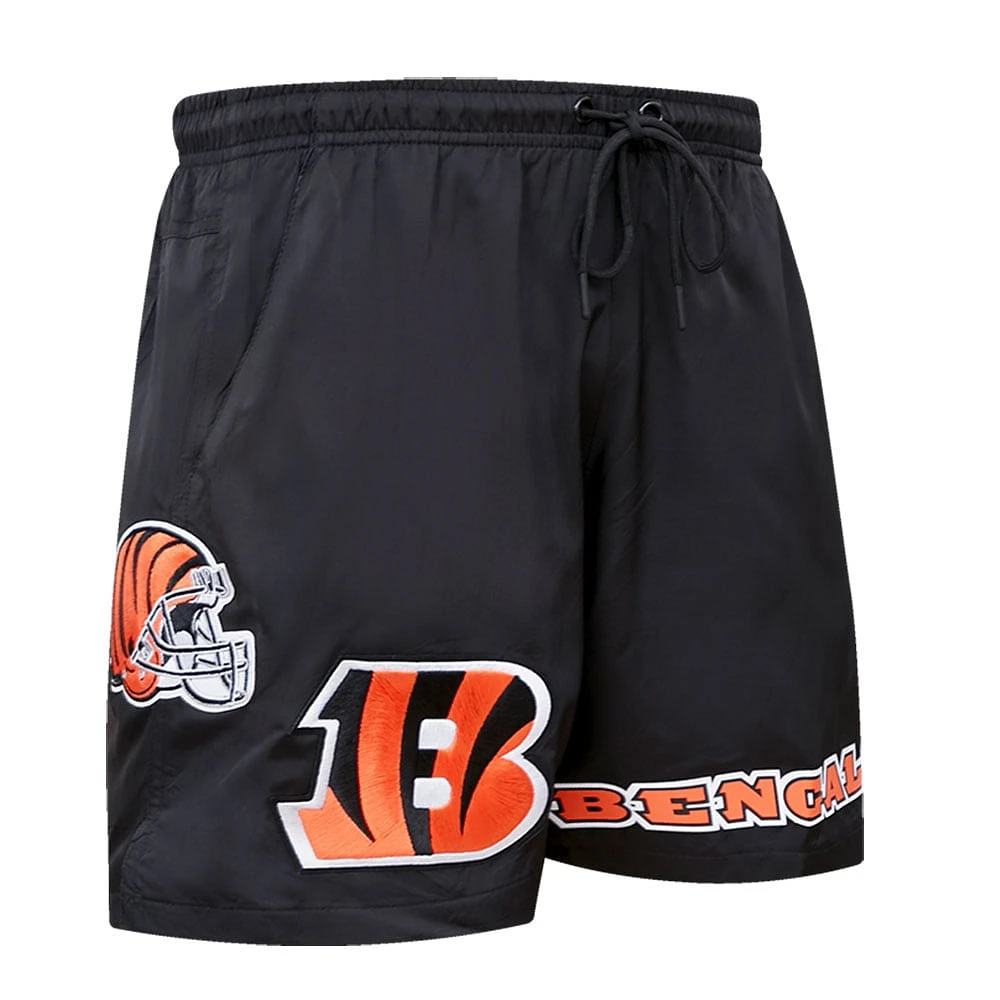Men's Pro Standard Black Cincinnati Bengals Woven Shorts