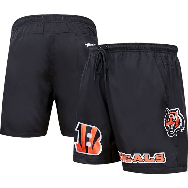 Short tissé Pro Standard noir des Bengals de Cincinnati pour hommes