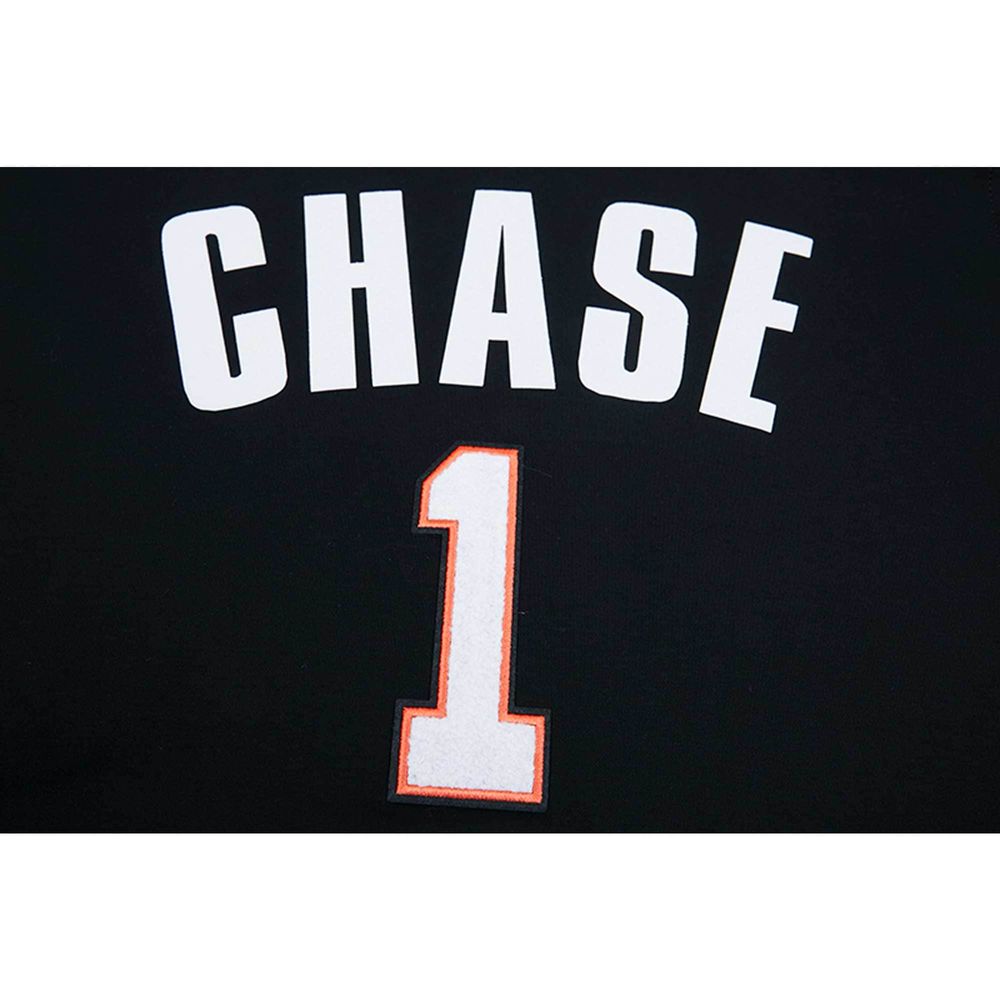 Men's Pro Standard Ja'Marr Chase Black Cincinnati Bengals Player Name & Number Hoodie T-Shirt