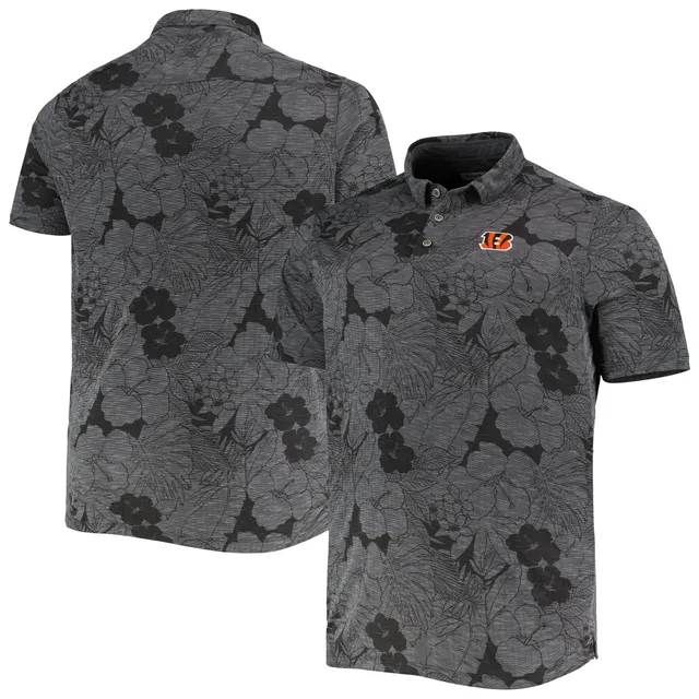 Lids Cincinnati Bengals Tommy Bahama Big & Tall Miramar Blooms Polo - Black