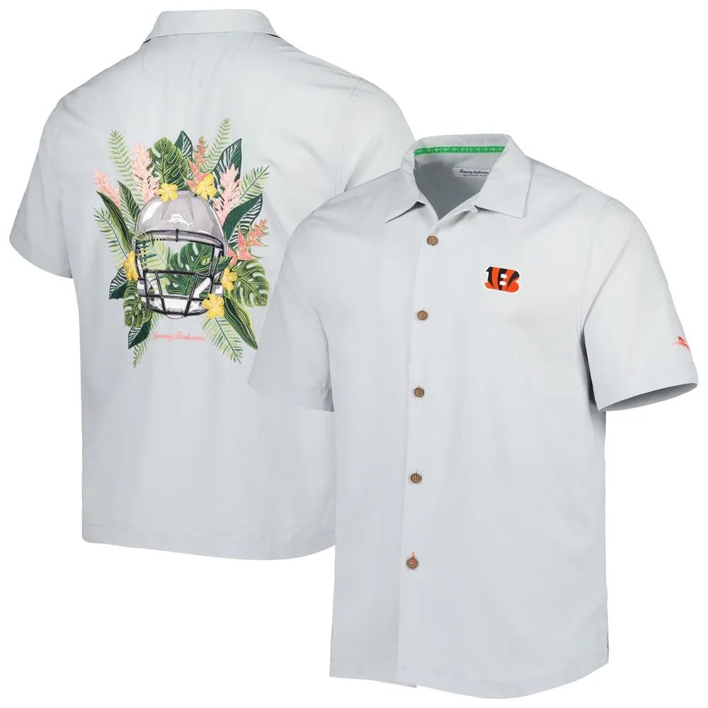 Cincinnati Bengals Tommy Bahama Sport Tropical Horizons Button-Up