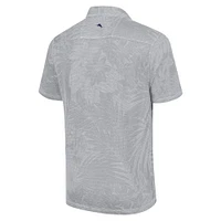 Polo Tommy Bahama gris pour homme des Bengals de Cincinnati Sport Santiago Paradise