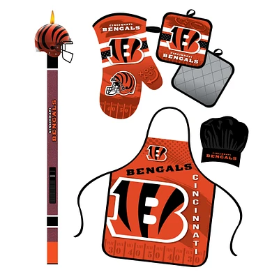 Ensemble barbecue de l'équipe MOJO des Bengals de Cincinnati