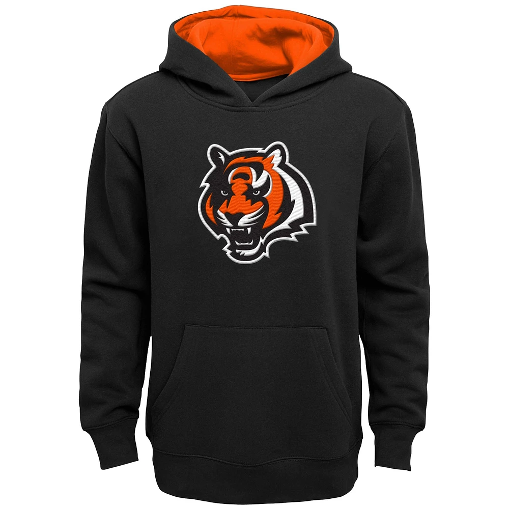 Préscolaire Black Cincinnati Bengals Prime Sweat à capuche épais