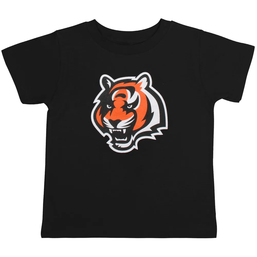 Lids Cincinnati Bengals Preschool Team Logo Short Sleeve T-Shirt - Black