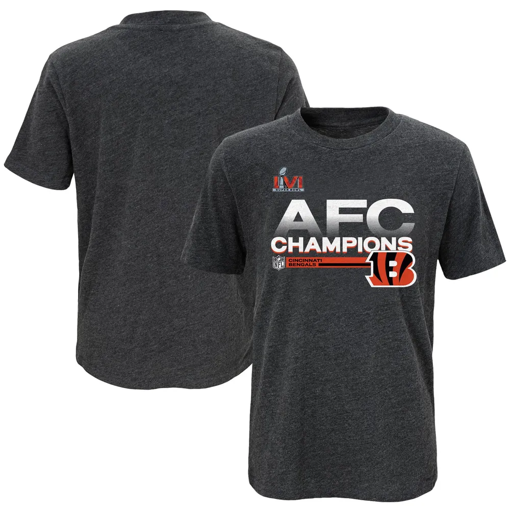 Men's Los Angeles Rams NFL Heather Charcoal Official NFC Champions  Collection T-Shirt