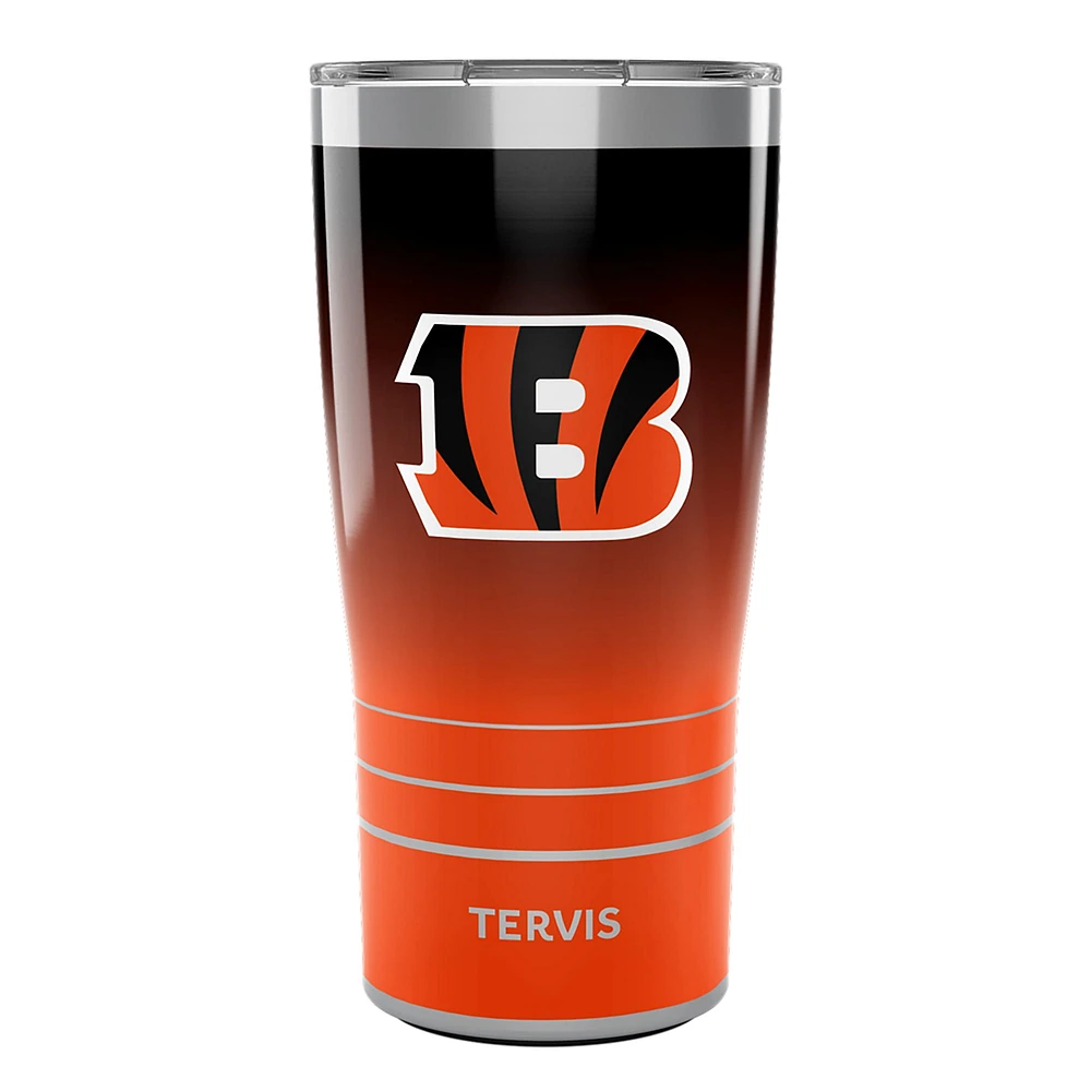 Tervis Cincinnati Bengals 20oz. Ombre Stainless Steel Tumbler