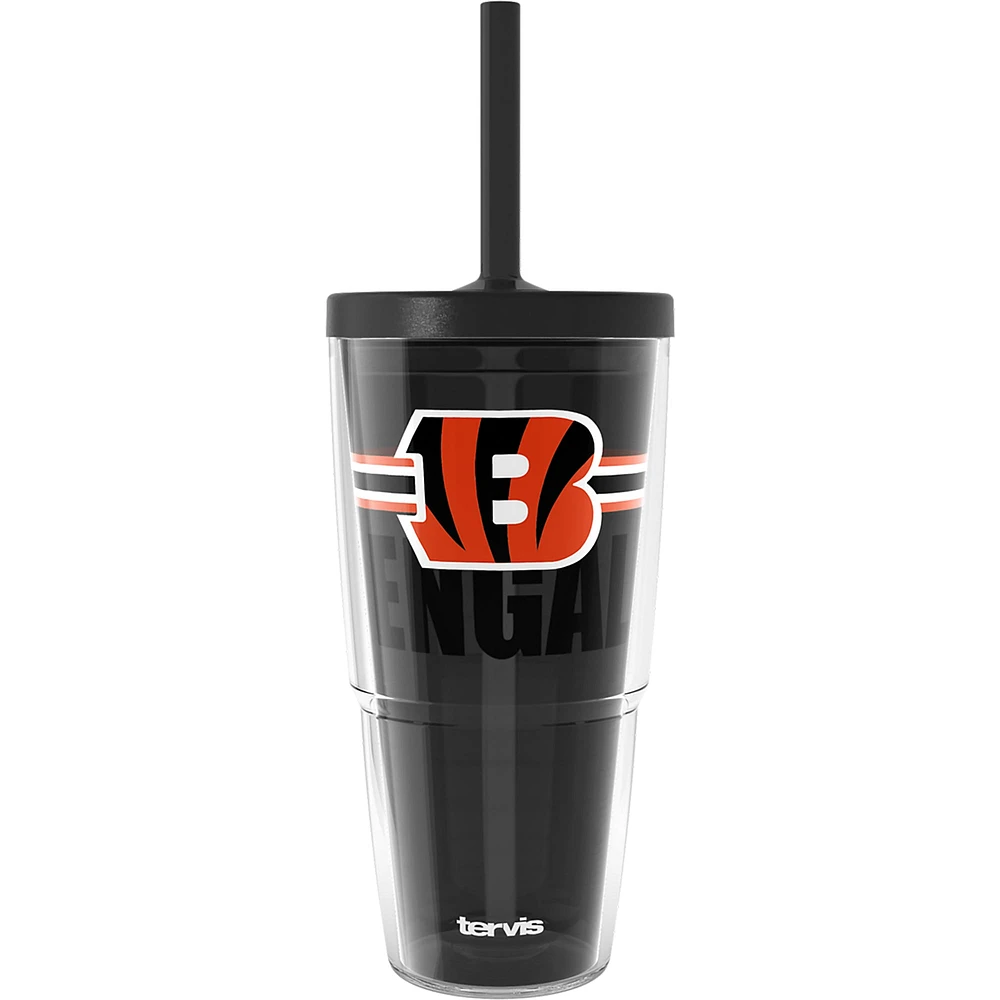 Tervis Cincinnati Bengals 24oz. Go the Distance Classic Tumbler with Straw Lid