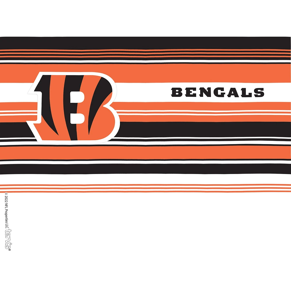 Tervis Bengals de Cincinnati 24oz. Gobelet classique à rayures Hype