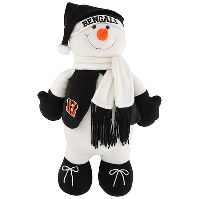 The Memory Company Mascotte de bonhomme de neige givré des Bengals de Cincinnati 17"