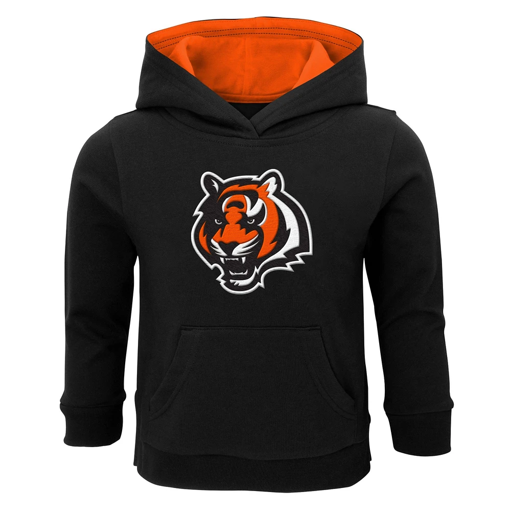 Toddler Black Cincinnati Bengals Prime Pullover Hoodie