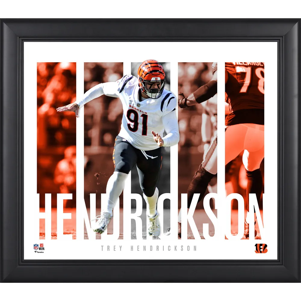 Lids Trey Hendrickson Cincinnati Bengals Fanatics Authentic Framed 15' x  17' Player Panel Collage