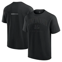 Unisex Fanatics Black Cincinnati Bengals Elements Flex Tri-Blend T-Shirt