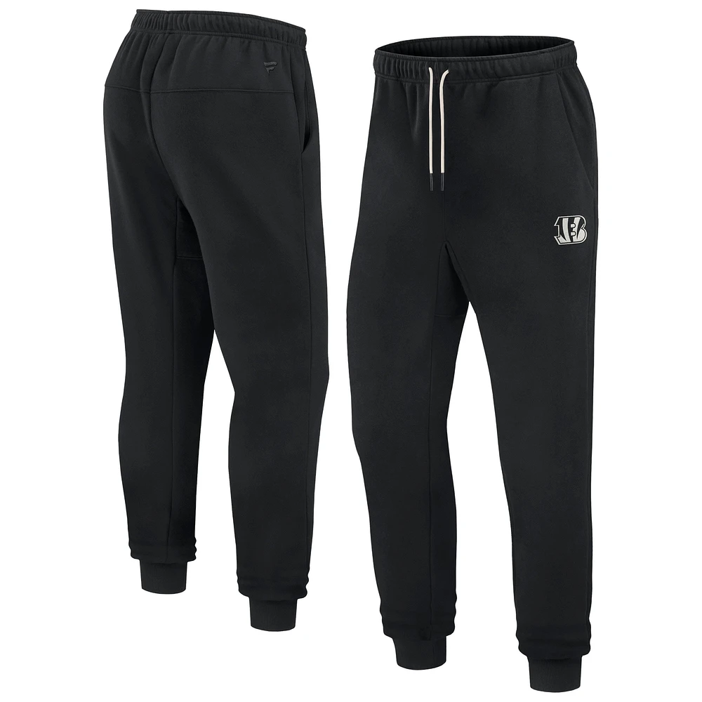 Pantalon de jogging unisexe Fanatics Black Cincinnati Bengals Elements en polaire super doux