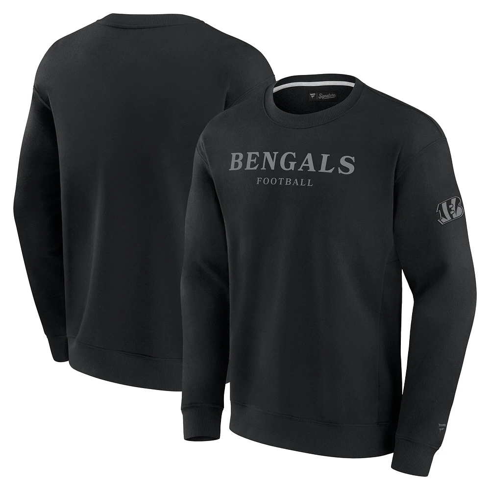 Sweat-shirt en polaire unisexe Fanatics noir Cincinnati Bengals Elements Unlimited