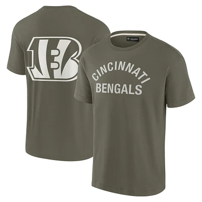 Unisex Fanatics Olive Cincinnati Bengals Elements Super Soft Short Sleeve T-Shirt