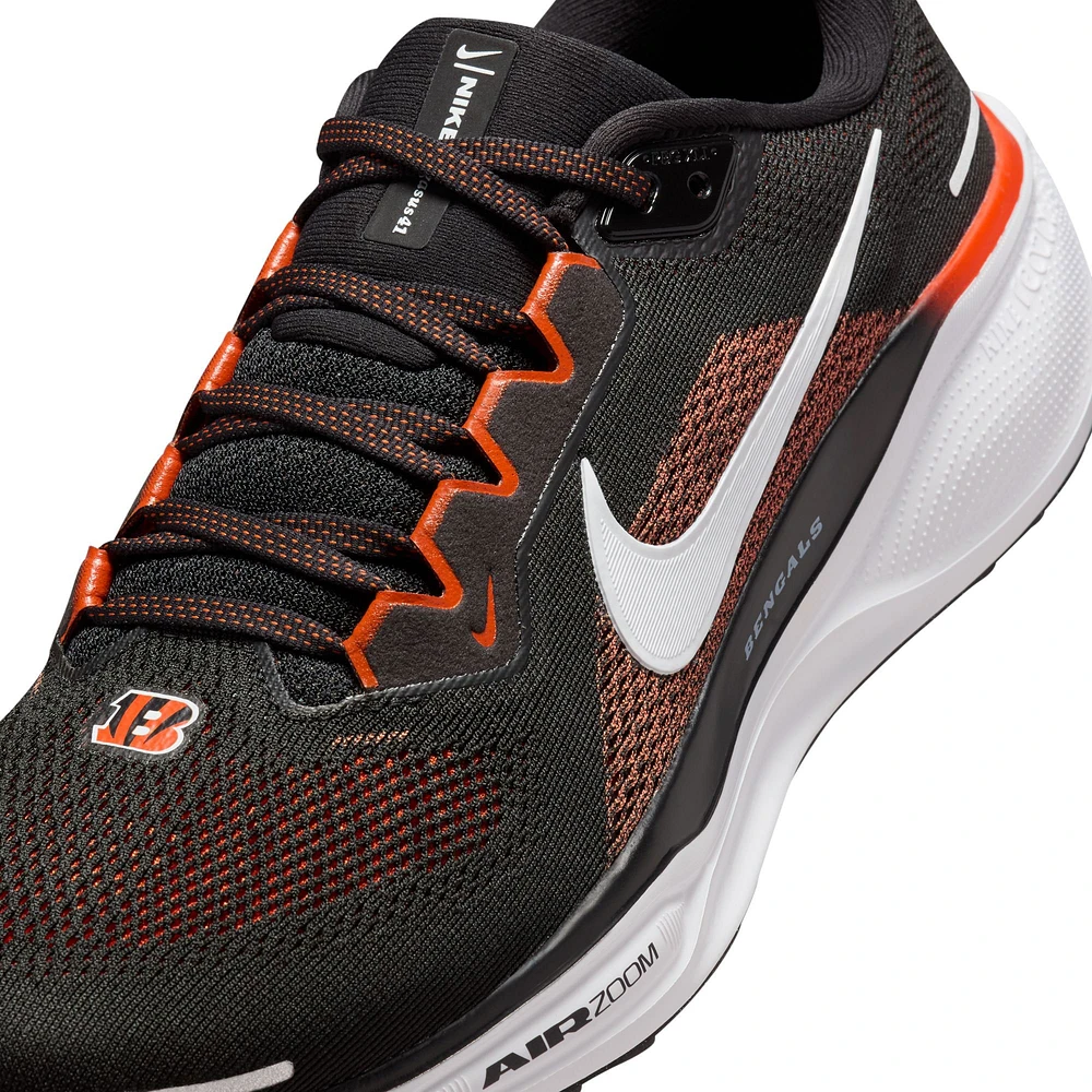 Unisex Nike Black Cincinnati Bengals Zoom Pegasus 41 Running Shoes