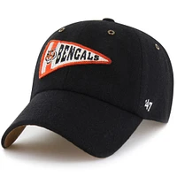 Unisex Stoney Clover Lane x '47 Black Cincinnati Bengals Field Goal Clean Up Adjustable Hat