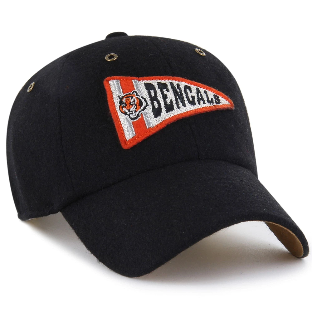 Unisex Stoney Clover Lane x '47 Black Cincinnati Bengals Field Goal Clean Up Adjustable Hat