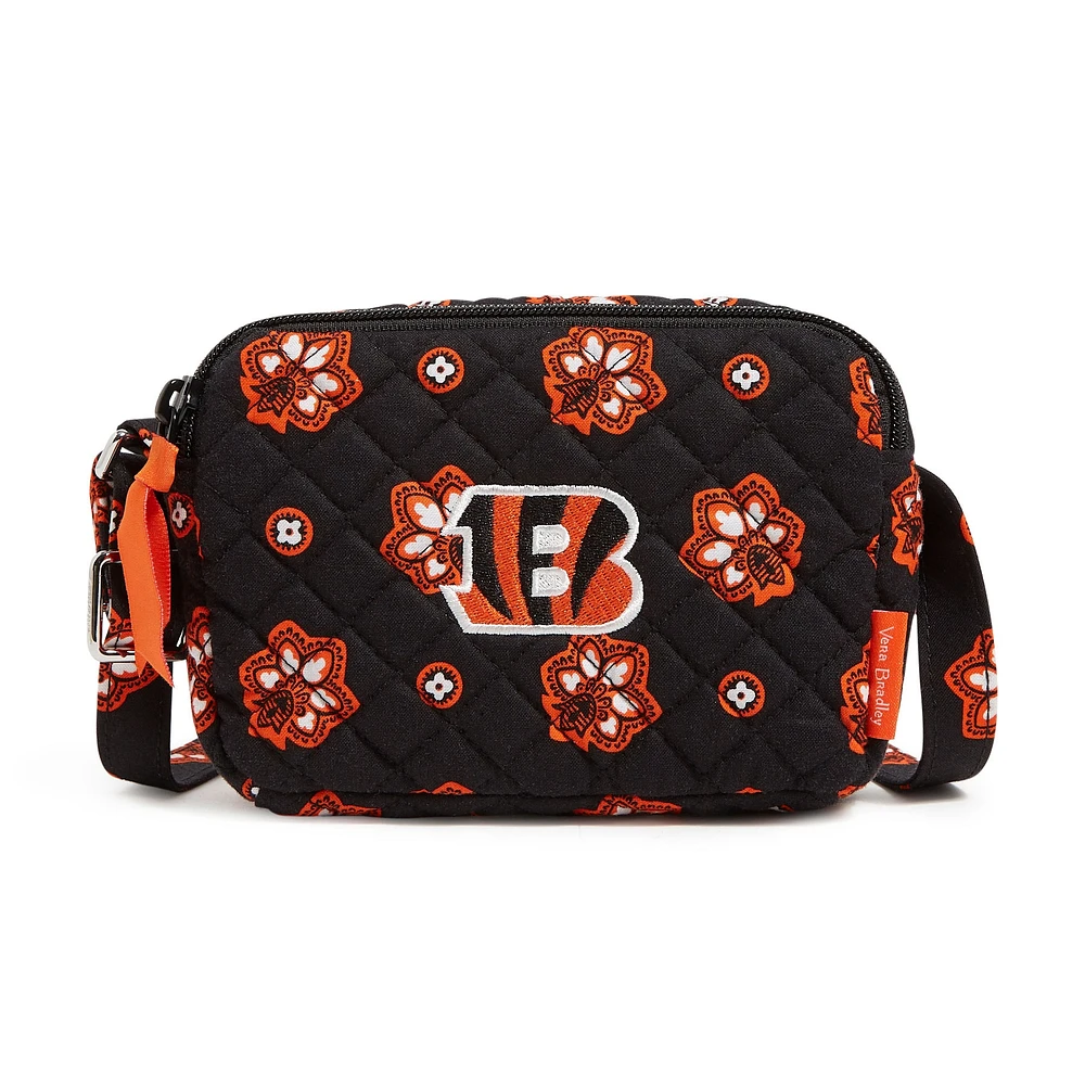 Vera Bradley Cincinnati Bengals Petit sac à bandoulière Stadium