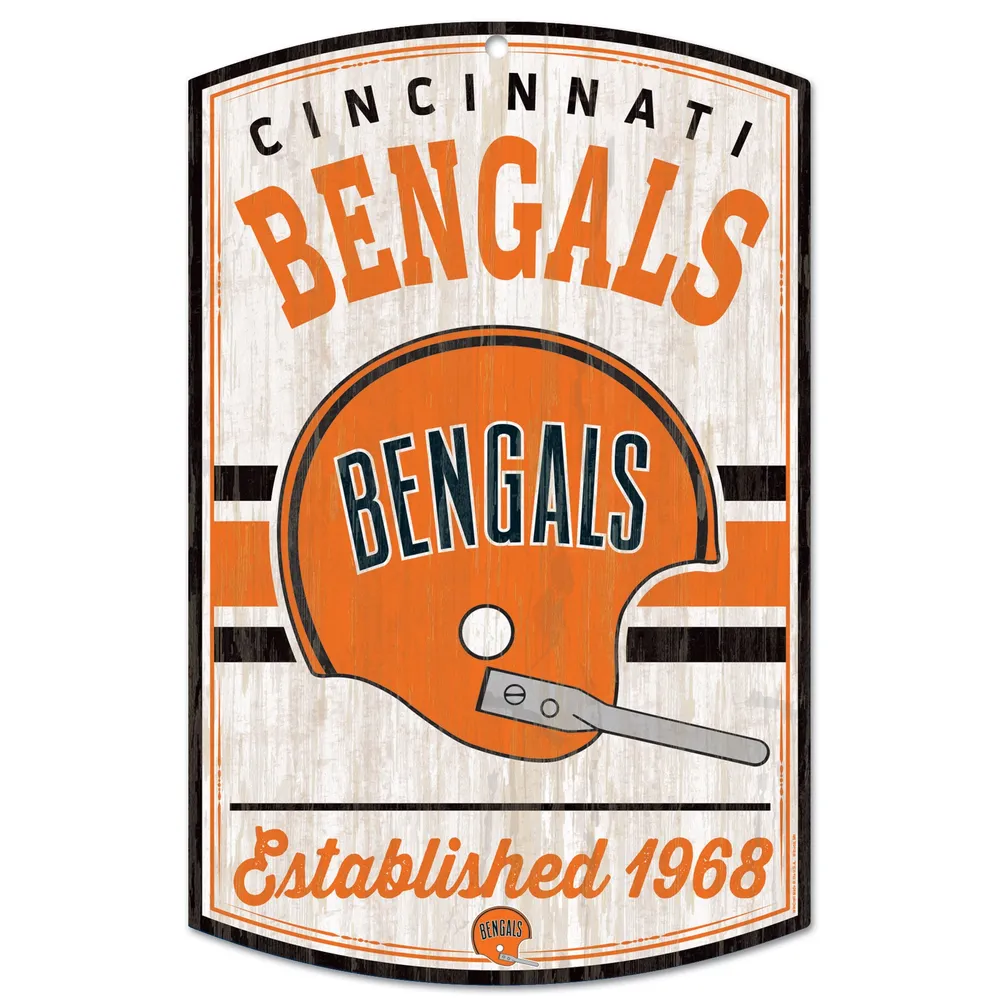 WinCraft Cincinnati Bengals 13 x 32 Slogan Pennant