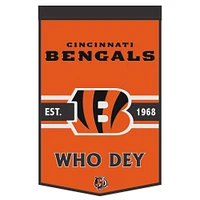 WinCraft Cincinnati Bengals Bannière de championnat 24" x 38"