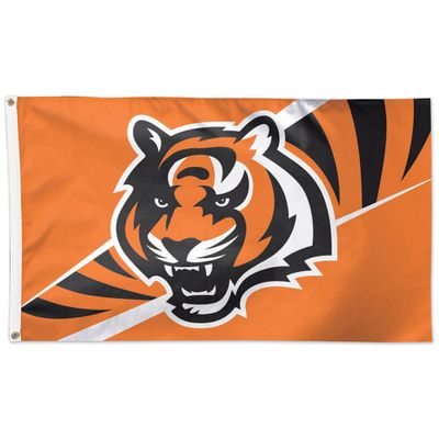 WinCraft Cincinnati Bengals 3' x 5' Alternate Logo Deluxe - Single-Sided Flag