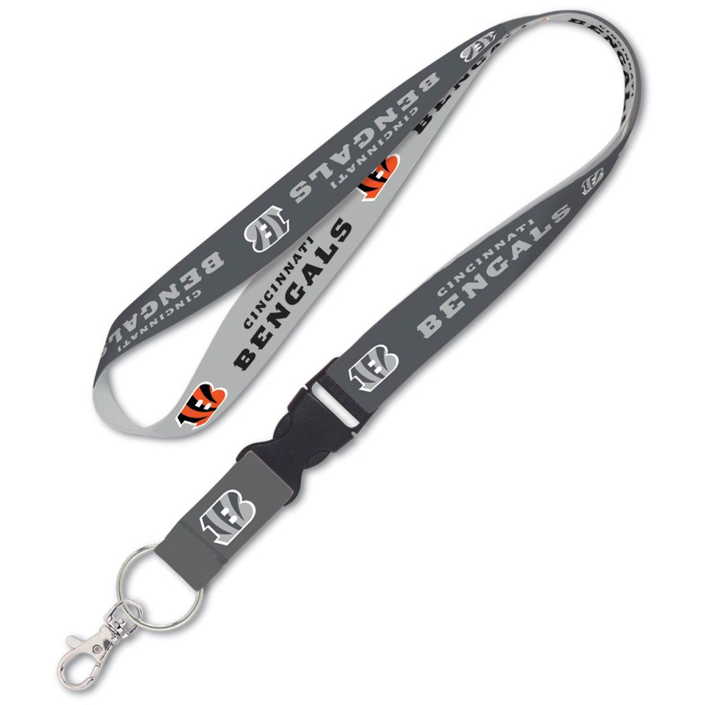 WinCraft Cincinnati Bengals Charcoal - Lanyard